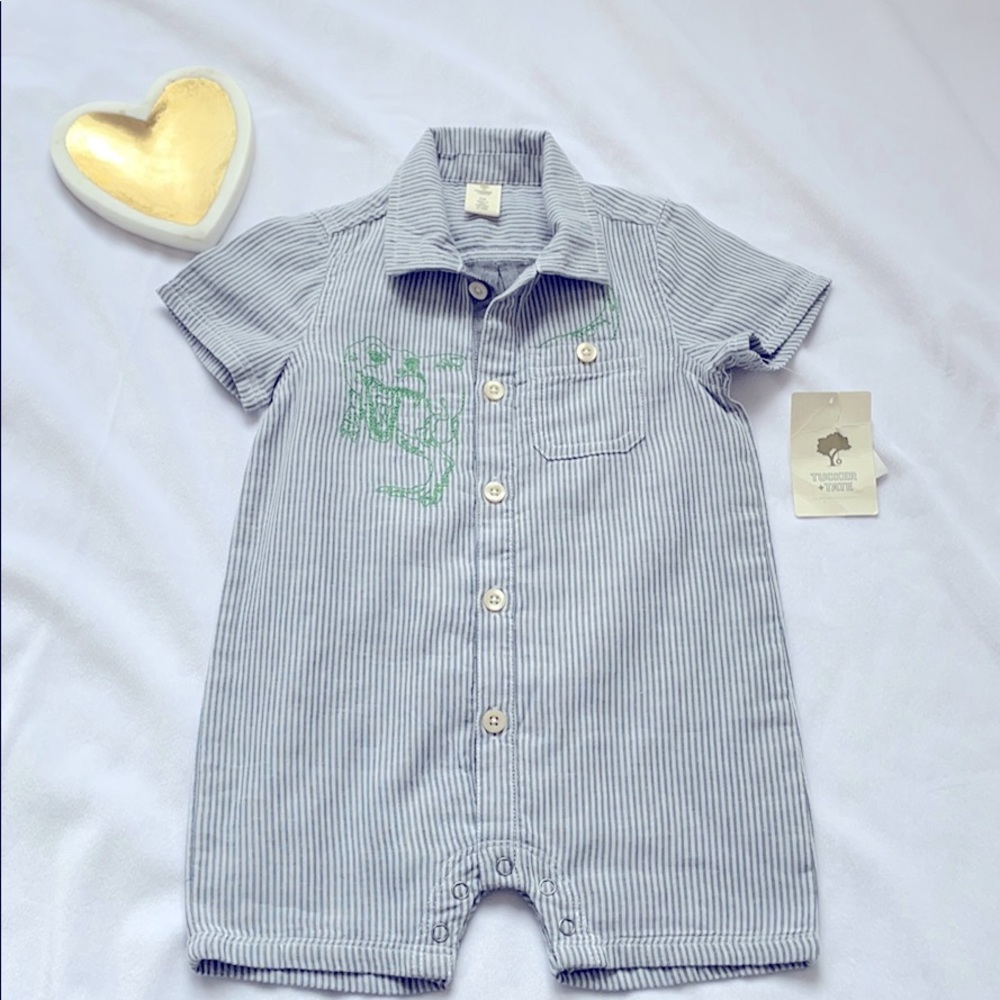NWT Tucker +Tate blue romper